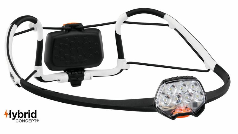 Petzl E104AA00 ICO BLACK čelovka s hlavovým pásom AIRFIT, čierna