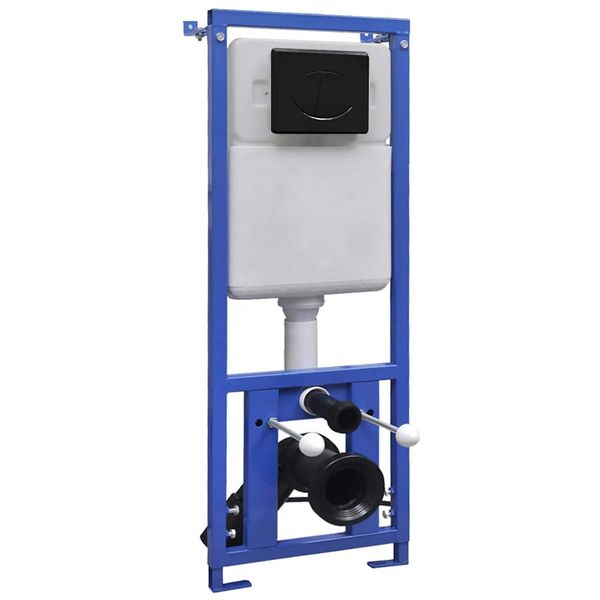 vidaXL WC podomietková nádržka 11 l 41x14x(110-125) cm