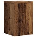 vidaXL Stojany na rastliny 2 ks staré drevo 20x20x30 cm kompoz. drevo