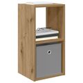 vidaXL Nočný stolík 2 ks Remeselný dub 30,5 x 27 x 59,5 cm