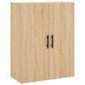 vidaXL Vysoká skrinka dub sonoma 69,5x34x180 cm spracované drevo