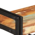 vidaXL Knižnica s 3 policami 140x30x80 cm recyklovaný masív