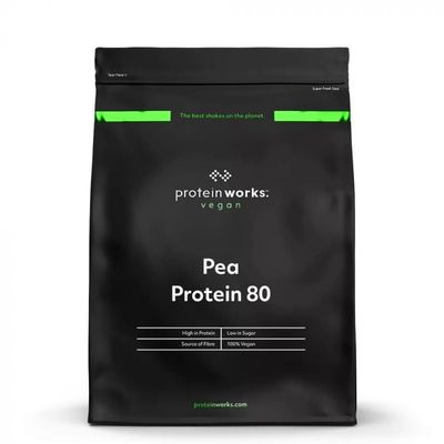 Hrachový proteín 80 - The Protein Works, 1000 g