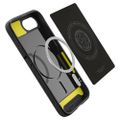 Puzdro Spigen Rugged Armor Mag MagSafe pre iPhone 16E matná čierna