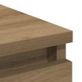 vidaXL Komoda dub artisan 80x35x76 cm spracované drevo