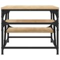 vidaXL Konferenčný stolík dub sonoma 100x49x40 cm kompozitné drevo