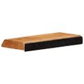 vidaXL Nástenné police 2 ks 30x20x3,5 cm, akáciový masív
