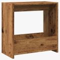 VidaXL Príručný stolík Old Wood 50x26x50 cm Engineered Wood
