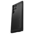 Puzdro Spigen Tough Armor pre Samsung Galaxy S23 Ultra čierna