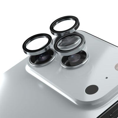 Etteri ochranné sklo fotoaparátu pre iPhone 18 Pro / 18 Pro Max strieborné