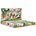 vidaXL Vankúš na vonkajšiu pohovku Polyester farebné 80 x 80 cm
