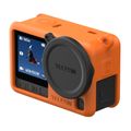 Silikónové ochranné puzdro Telesin pre DJI Osmo Action 6 (oranžové)