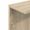 vidaXL Stenná polica 2 ks Dub sonoma 30 x 15 x 100 cm Kompozitné drevo