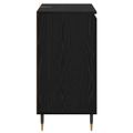 vidaXL Servírovacia skriňa Čierny dub 60 x 35 x 70 cm Kompozitné drevo
