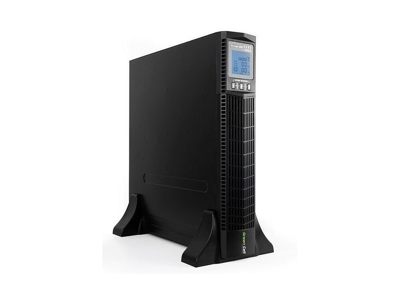 Green Cell UPS13 záložný zdroj UPS Online RTII 1000VA LCD