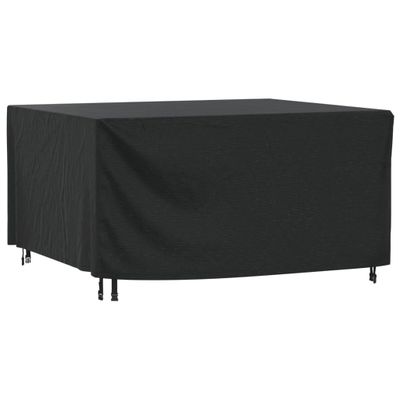 vidaXL Poťah na záhradný nábytok čierny 180x140x90 cm vodotesný 420D