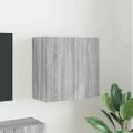 vidaXL TV nástenná skriňa 59,5 x 31 x 60 cm Sivý Sonoma