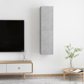 vidaXL | Stenová TV skriňa | 2 pcs Betónovo sivá 30.5 x 30 x 60 cm