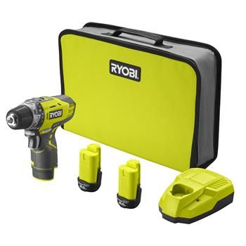 Ryobi, R12DD-220S, 12V dvojrychlostný vrtací šroubovák