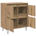 vidaXL Servírovacia skriňa Remeselný dub 60 x 35 x 70 cm