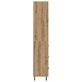 vidaXL Highboard 2 ks Remeselný dub 69,5 x 34 x 180 cm