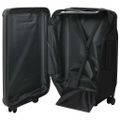 vidaXL Kufor so zámkom Tmavo šedá 43 x 27 x 66 cm ABS plast