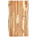 vidaXL Stolová doska, akáciový masív 118x(50-60)x3,8 cm