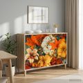 vidaXL Servírovacia skriňa GENNEP Sonoma 102 x 33 x 75 cm