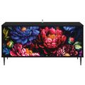vidaXL TV skrinka KIEL 102 x 33 x 51 cm Čierny dub Kompozitné drevo