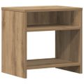 vidaXL Nočné stolíky 2 ks dub artisian 40x30x40 cm kompozitné drevo