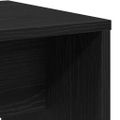 vidaXL Dressing stolička Čierny dub 70 x 35 x 45 cm Kompozitné drevo