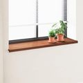 vidaXL Parapetné dosky Hnedé drevo 140 x 40 x 4,5 cm PVC