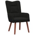 vidaXL kreslo Čierna 63 x 67 x 94 cm Zamat