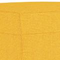 vidaXL Lavička bledožltá 100x35x41 cm látka