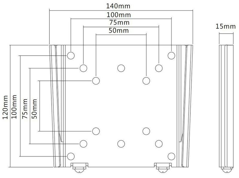 Neomounts  FPMA-W25BLACK/Držák displeje/na stěnu/10-30"/fixní/VESA 100X100/nosn. 30kg/ultra tenký/černý Držák, VESA, nástenný, pro LCD a TV, úhloprícka 10"-30", nosnost 30kg, fixní, cerný
