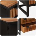 vidaXL Zásuvkový kabinet so zásuvkou 75 x 30 x 54 cm