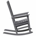 vidaXL Záhradná hojdacia stolička Svetlosivá 92 x 70 x 108cm HDPE