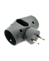 QTEC Q-415F Rozbočovací zásuvka 2x2P+PE/1x2P