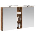 vidaXL Set kabinetov do kúpeľne 3 ks 120 x 14,5 x 70 cm
