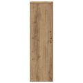 vidaXL Stojany na rastliny 2 ks dub artisan 25x25x80 cm kompoz. drevo