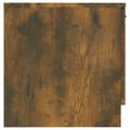 vidaXL Nočné stolíky 2 ks dymový dub 40x39x40 cm