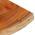 vidaXL Stolová doska 80x40x3,8 cm obdĺžnik akáciový masív živá hrana