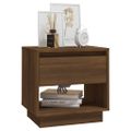 vidaXL Nočné stolíky 2 ks hnedý dub 45x34x44 cm drevotrieska