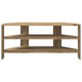 vidaXL RohováTVskriňa 102x40,5x45cm Remeselný dub Kompozitné drevo