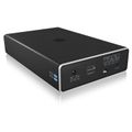RAIDSONIC ICY Hliníkový ext. box pre 2x 2,5" SSD