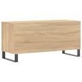 vidaXL Skrinka na platne dub sonoma 100x38x48 cm kompozitné drevo