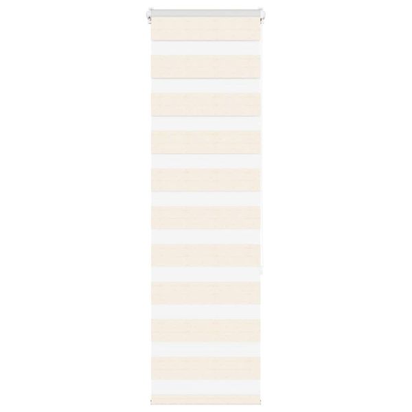 vidaXL Zebra roleta 40x150 cm šírka látky 35,9 cm polyester