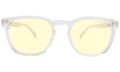 GUNNAR kancelářske/herní brýle OAKLAND CRYSTAL * jantarová skla * BLF 65 * GUNNAR focus Brýle, kancelárské, pruhledné obroucky, jantarová skla, +0,2 dioptrie
