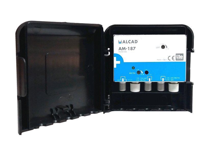 Alcad AM - 187 zosilňovač / UHF-BIII-DAB-FM / LTE700