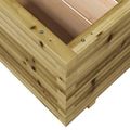 vidaXL Záhradný kvetináč 60x60x49,5 cm impregnovaná borovica